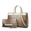 Venta especial de liquidación: Bolso de Mano de Gran Capacidad con Patrón de Cocodrilo, Bolso Cruzado de Hombro de Moda Transfronterizo para Mujer, Bolso de Hombro Texturizado