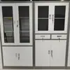 Armários Metálicos Podem Ser Montados no Local, Armários para Arquivamento de Documentos Financeiros com Gavetas com Chave, Armários Baixos, Armários de Aço para Escritório