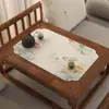 Novo Tapete de Chá Estilo Chinês Tapete de Chá de Lama Diatomácea Pad de Chá Tapete de Mesa de Chá Pano Absorção de Água Mesa de Chá Impermeável Secagem Rápida Toalha de Mesa Tapete