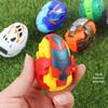 Brinquedo infantil deformação ovo de dinossauro crianças diversão DIY deformação ovo de dinossauro deformação brinquedo modelo código de digitalização fornecimento
