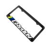 Marco de placa de matrícula para modificación de coche de calibre estadounidense, marco de placa de matrícula decorativo con efecto de impresión UV, personalidad creativa, venta caliente transfronteriza