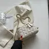 Bolsas de Corrente Populares Deste Ano para Mulheres 2025 Novas Mini Bolsas Quadradas Bolsas Transversais para Meninas Bolsas de Ombro Nicho Tipo Caixa