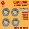 Tuerca de punto del fabricante Tuerca hexagonal de zinc electrochapado Tuerca Tapa de tornillo Grado 4.8 Tuerca estándar nacional Color natural Venta al por mayor