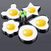 Sartén Creativa de Acero Inoxidable para Freír Huevos Molde para Huevos con Forma de Corazón Modelo con Forma de Corazón Anillo para Freír Huevos Huevo Frito Vaporera Bolsa de Molienda Herramienta