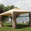 Tienda Romana Exterior Impermeable Toldo Parasol Yurta Mongola Grande Catering Ocio Granja Evento Publicidad Sala de Exposiciones