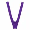 Aliexpress Amazon Masculino Vários Multicor Brinquedos Sexuais Roupa Íntima Transparente Peça Única Tanga em Formato de Pênis em V