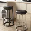Taburete de Bar, Mostrador de Teléfonos Móviles, Taburete Redondo, Taburete Elevado, Taburete de Cajero de Sala de Juegos, Taburete de Bar para Cafetería de Tienda de Té con Leche