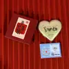 Corazón de Perlas de Agua Moneda de Oro 999 520 Día de San Valentín Te Amo Moneda Grande Regalo Regalo Dedicado de Amor