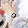 Adequado para Samsung Galaxy watch6 classic pulseira milanesa watch 4/5 pro pulseira milanesa magnética