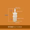 Adaptador de Torre Resistente a Altas Temperaturas Interface de Conversão de Tamanho Pequeno Conexões para Tubos de Água e Gás Tubo Flexível de Plástico Conector Reto Redutor de PP