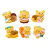 Chaveiro Pingente Patch de Resina Urso Manteiga Corrente para Pendurar Acessórios para Capa de Celular Material Acessórios Ursinho Gummy