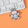 Broche acrílico de desenho animado de animal, distintivo fofo para atacado, acessório para bolsa de estudante, pequeno pingente, patch de medalha comemorativa