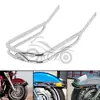 Accesorios para motocicleta Harley large gliding Street gliding doble luz gliding guardabarros delantero modificado marco protector decoración