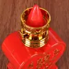 Lámpara infantil de boda par de corazones de melocotón lámpara de alcoba nupcial lámpara de vela Mei Foo diseño de habitación de boda lámpara de mesita de noche nudo eterno lámpara feliz concéntrica