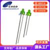 Led 2Mm Verde Cabelo Verde Emissor de Luz Diodo Pernas Longas F2 Verde Plug Reto Lâmpada Cabeça Redonda Grânulo Alto Brilho Pernas Curtas Grânulo de Lâmpada Led