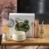 Tazón de Matcha de Cerámica Japonesa Transfronterizo, Utensilios para Preparar Té de la Dinastía Song, Juego de Batidores de Té de 100 Piezas, Caja de Regalo para Ceremonia de Té