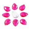 Pegatina de diamante de imitación de cristal acrílico de 8-13 mm, hecha a mano, para accesorios de ropa, cosida a mano, con taladro de garra, bolsa de material.