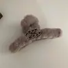 Osito de Mantequilla Lindo Pasador para el Cabello de Mujer Dibujos Animados de Felpa para Flequillo Lateral Pasador Ins Nicho Todo-partido Tocado Accesorios para el Cabello