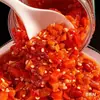 Pimenta picada autêntica de Hunan, molho de pimenta puro feito à mão, sabor original, levemente picante para refeições, molho de pimenta picada, pimenta em garrafa, pimenta em lata