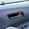 Adecuado para Corolla Cross Modificado Tazón Decorativo Interior de Puerta con Marco Brillante y Embellecedor Especial de Manija Interior para Fenglanta Ruiyang