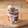 Celebridad de Internet Copa Bobo 360ml Taza para Postre de Pastel Calibre 95 Desechable Boda Té Torre de Fresas Copa Pop Fat