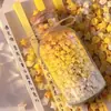Garrafa dos Desejos Garrafa de Vidro Estrelas da Sorte Tiras de Origami Amarelo Degradê DIY 520 Presente de Aniversário Garrafa dos Desejos Garrafa de Mensagem