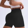 Shorts de Yoga de Cintura Alta Levanta Glúteos para Mujer, Leggings Transpirables de Secado Rápido con Sensación de Segunda Piel para Fitness, Deportes al Aire Libre, Running y Yoga