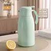 Termo Nuevo Tipo Pulsador Habitación de Estudiantes Botella de Agua Caliente Revestimiento de Vidrio Olla Aislada Hogar Botella de Agua Caliente de Gran Capacidad