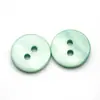 Botões Lisos de Dois Furos Roxos Botões de Concha para Camisa Masculina e Feminina Botões Pequenos de 12mm Botões Azul Céu Vermelho Melancia Roupas