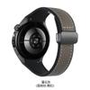 Correa de Repuesto Plegable de Cuero de Silicona y Metal con Hebilla Magnética Adecuada para Huawei Watch5 46mm Pulsera Especial de Cuero