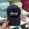 Gorra de Béisbol Bordada con Letras Coreanas de Moda Simple, Sombrero de Visera Curva para Deportes al Aire Libre en Primavera y Verano, Gorra de Lengua de Pato para Correr