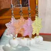 Copos de Nieve Grandes de ColoresCcd Correa Pompones Hechos a Mano DIY Estilo Girly Ins Cadena para Teléfono Colgante Lindo Gu-Ben