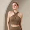 Ropa de yoga, chaleco, sujetador deportivo, ropa interior para mujer, push up, a prueba de golpes, colección de pecho, sexy, belleza, espalda, tiras cruzadas, ropa de fitness