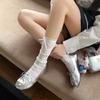 Zapatos Ajustables Aptos para Pies Anchos Leche de Vaca Super Suave Ancho 2025 Altura Interior Altura Tacón Bajo Zapatos con Cordones de Piel Genuina para Mujer