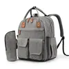 Bolsa de Maternidad Caliente Transfronteriza Mochila de Gran Capacidad Separación Seca y Húmeda Multicapa Multifuncional Bolsa para Pañales Bolsa para Mamá y Bebé