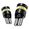 Lâmpadas de carro de alto brilho, luzes de marcação LED T10, luzes de carro LED de decodificação SMD de alto brilho 18+1, luzes do painel, luzes da placa de matrícula