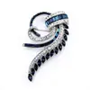 Broche de Lujo de Diamantes Completos Nuevo 2025 para Mujer, Elegante y Lujoso Pin Fijo para Ropa, Corsage para Traje