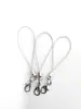 Accesorios Hechos a Mano DIY Material Broche de Langosta Cuerda para Teléfono Celular Joyería Cordón Negro Anillo para Colgar con Hebilla Metálica Correa Venta al por Mayor