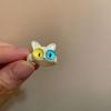 Anillo de Aleación de Gato de Dibujos Animados Infantil y Lindo Monstruito Diseño Nicho Femenino Dulce y Cool Anillo de Dedo Índice de Mejor Amiga Venta al por Mayor