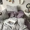 Juego de ropa de cama de cuatro piezas de gasa de doble capa para madre e hijo de grado A, con un patrón floral retro, que incluye una funda de edredón, una sábana bajera y un juego de sábanas de tres piezas para dormitorios