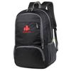 Nova Mochila Dobrável Leve e Barata Presente de Venda Publicitária Mochila de Estudante com Logo Imprimível