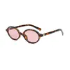 Marco de Gafas Ovalado Estilo Mismo que Zhang Yuanying Gafas de Nerd Marco Pequeño para Mujer Ojo de Gato Vintage Espejo Plano Anti-luz Azul
