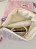 49292 Bolsa de Maquiagem Pequena Fofa Bolsa para Guardar Fones de Ouvido de Estudante Batom Bolsa Pequena Portátil Bolsa de Maquiagem para Menina