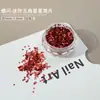 Lentejuelas para Uñas Mini Super Destello Estrella Corazón de 1 mm Destello Estrella de Cinco Puntas Puntos Redondos Pequeños Adornos para Uñas DIY