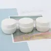 Frascos Personalizados de Gel para Uñas 5G/15G, Frascos Vacíos de Gel Base Negra Sólida de PP para Uñas de Gel, Frascos de Gel Estilo Japonés, Resistentes a la Luz