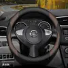 Aplicável para Capa de Volante Nissan Sylphy 14 Sylphy Clássico Teana Tiida Sunny Qashqai Capa de Guidão de Carro