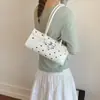 Moda 2026 Verano Nueva Moda Estilo Coreano Nicho Bolso de Mano de Lunares Versátil Estilo Coreano Bolso Cruzado para el Trabajo