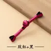 Botones planos hechos a mano con forma de cola de golondrina, estilo chino tradicional Hanfu, ropa de las dinastías Ming y Song, botones decorativos retro