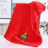 Toalla Nueva de Navidad, 100% Algodón, Clase A, Artículos Esenciales para el Hogar, Toalla de Regalo Festivo, Toalla de Algodón de Recuerdo, Transfronterizo