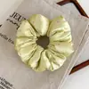 Goma para el cabello dulce y única, rellena de algodón, de satén con lunares, para mujer, con un estilo francés elegante y suave, adecuada para coletas bajas